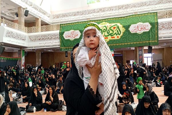 همایش شیرخوارگان حسینی در شهر گرگان 