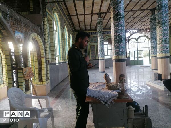 برپایی مراسم بزرگداشت شهدای مقاومت در شهر بار 