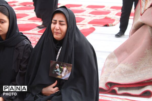 آیین سوگواری شهادت قائد امت در نیشابور 