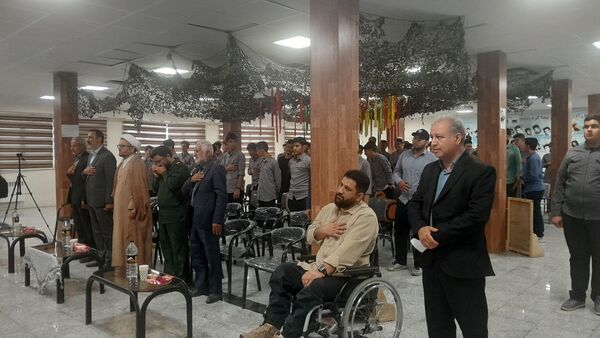 مراسم یادواره شهدا در دبیرستان دهخدا ناحیه یک کرج