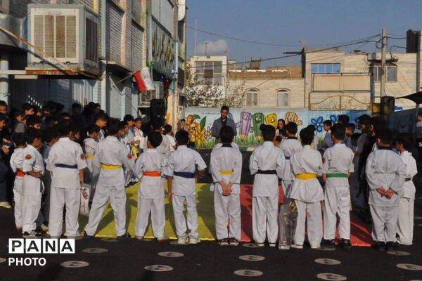 شور و نشاط ورزشی در دبستان پسرانه قدس ورامین