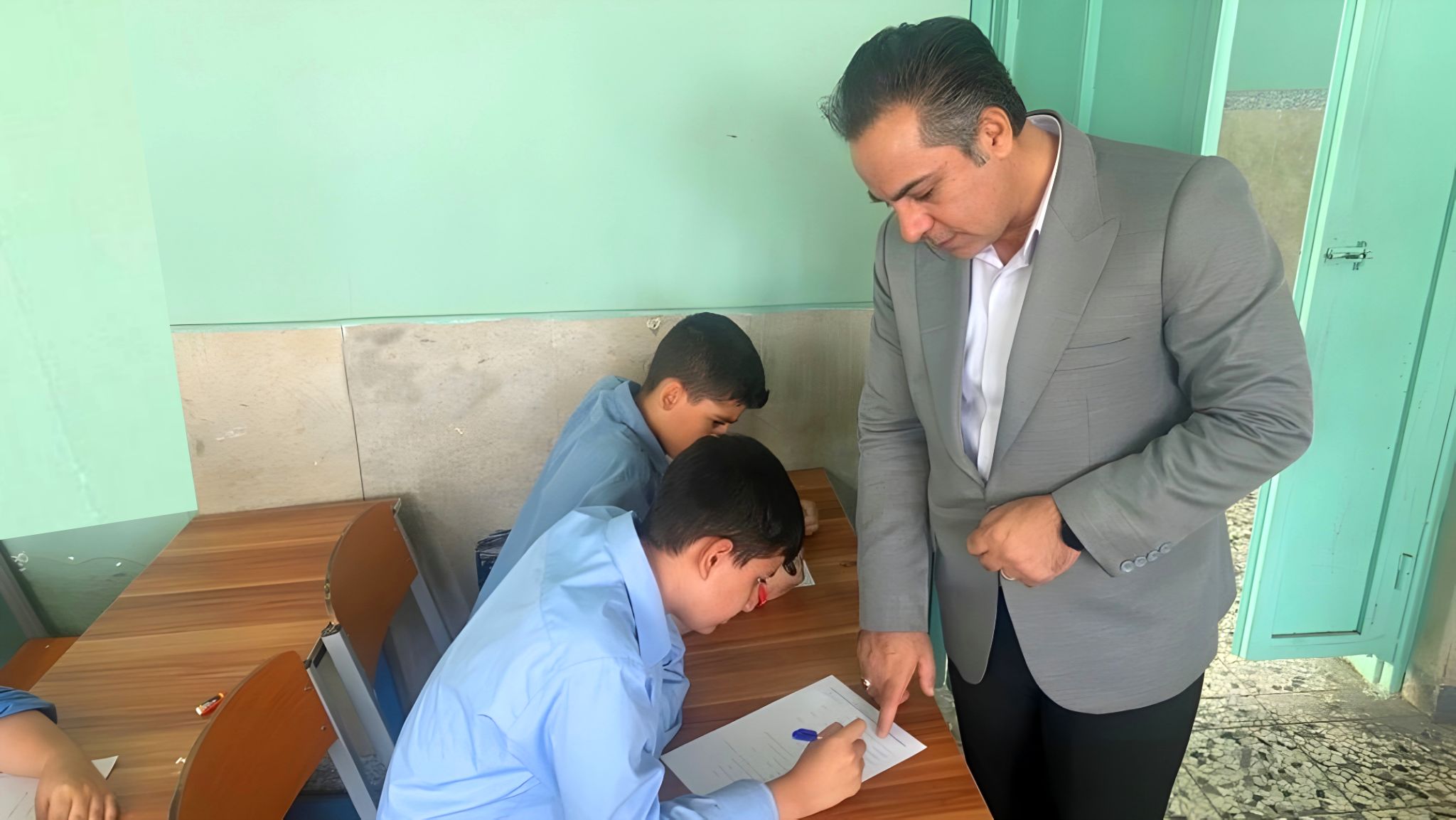 نتایج آزمون آغازین نقشه راه آموزشی مدارس است