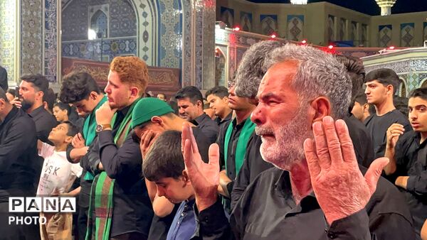 عزاداری هیأت یزد در حرم مطهر رضوی