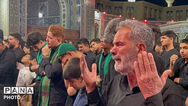 عزاداری هیأت یزد در حرم مطهر رضوی
