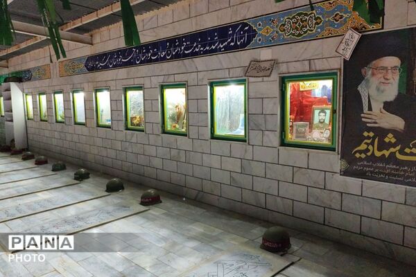 آرامگاه شهید محمد پاکپور در روستای دهسد