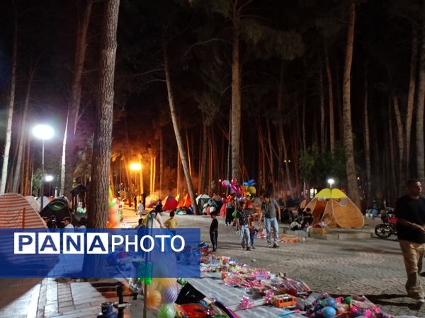 تابستان و شور و شوق مسافران در کاشمر