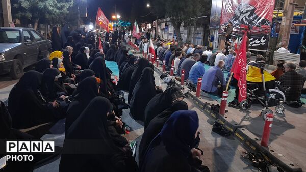 روایت ایستادگی در شازند؛ حضور خالصانه شازندی‌ها در میعادگاه شبانه 