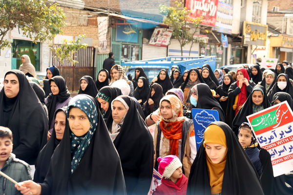 راهپیمایی ۲۲ بهمن بخش بندپی شرقی