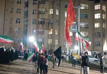 تداوم شب‌های پایداری در بروجن 