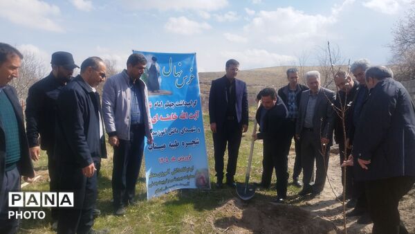 شهرستان اسکو، میثاق سبز با شهدا؛ ۴۰نهال، یادگار اربعین عشق و ایثار
