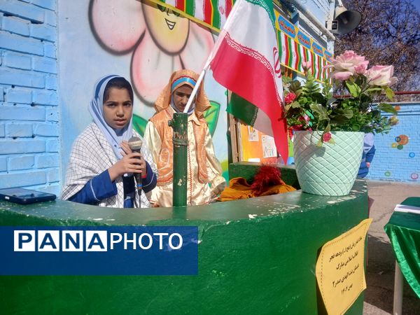 جشن نیمه شعبان در مدرسه دخترانه بنت الهدی صدر۲ 