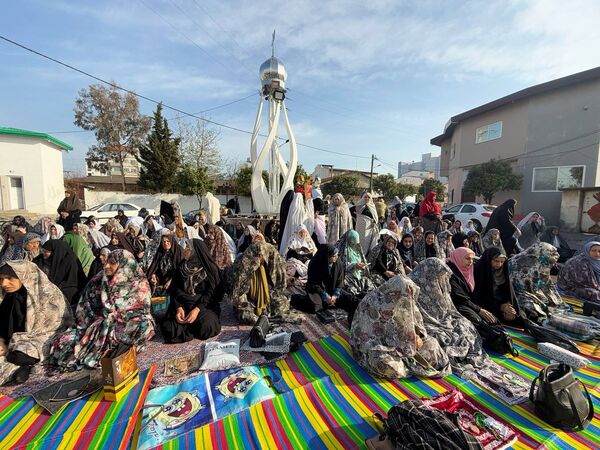 اقامه نماز عید فطر در ایزدشهر