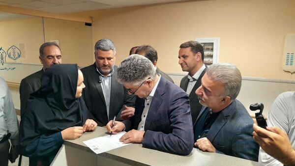 حضور معاون وزیر بهداشت در شهرستان تربت حیدریه