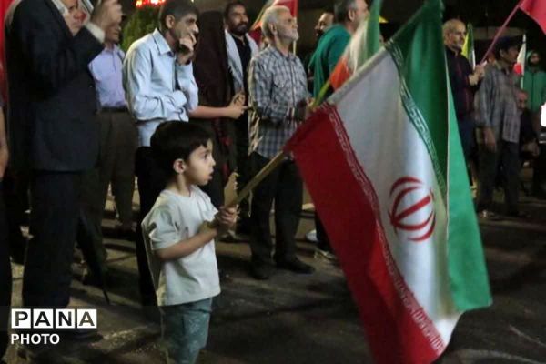 حضوری متفاوت در شبی به یادماندنی در سنگر خیابان
