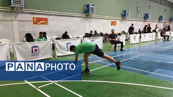 مسابقات استانی بدمینتون در نیشابور 