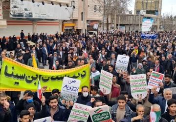 راهپیمایی باشکوه ۲۲ بهمن در الشتر 