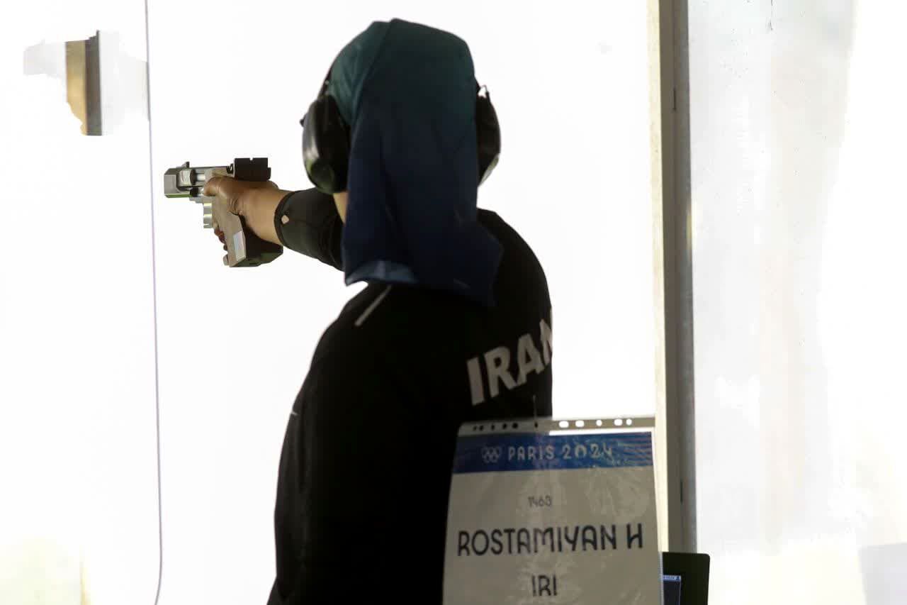 هانیه رستمیان در بخش دقت تپانچه ۲۵ متر ششم شد

