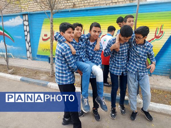 مانور زلزله و ایمنی در مدارس شهرستان ورامین 