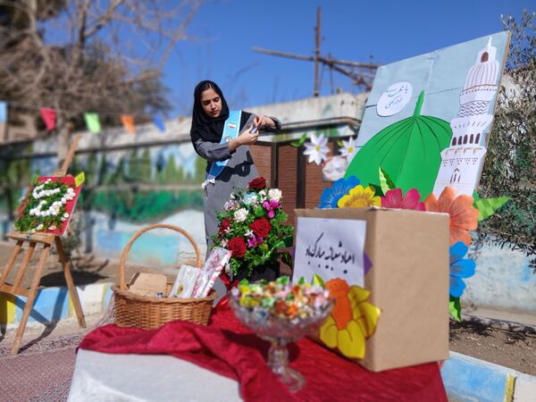 جشن اعیاد شعبانیه در هنرستان تلاش