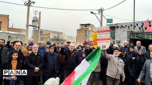 حضور گسترده مردم ولایتمدار سامن در راهپیمایی روز جهانی قدس