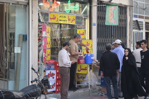 وداع با پیکرهای مطهر شهدای جنایات رژیم صهیونیستی در قم