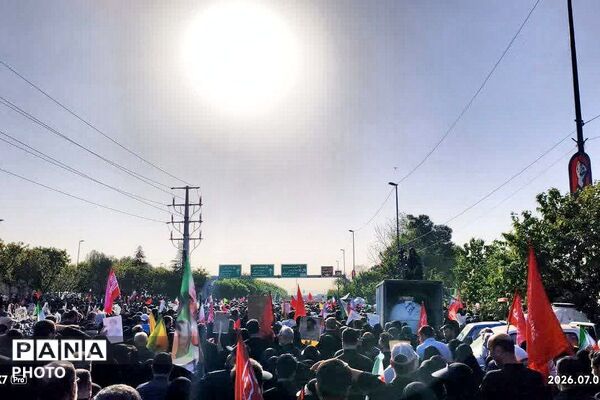 مراسم وداع رهبر شهید معظم انقلاب اسلامی 