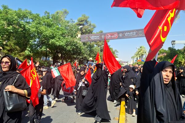 مراسم راهپیمایی جاماندگان اربعین حسینی در شیراز