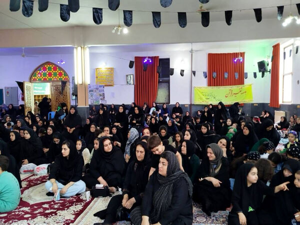 همایش شیرخوارگان حسینی در منطقه رحیم‌آباد