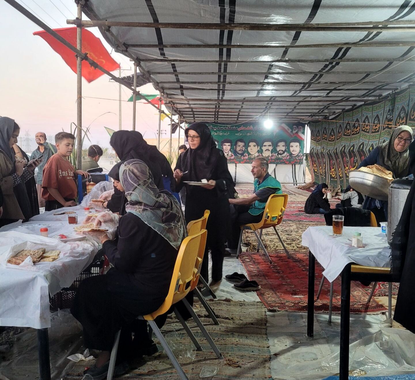 فعالیت موکب محبان رضا(ع) از اربعین حسینی تا شهادت امام رضا(ع) در شیروان