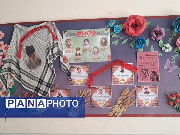 دانش‌آموزان مدرسه سمیه به استقبال دهه فجر رفتند