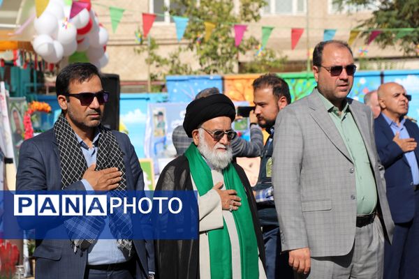 آیین بازگشایی مدارس در دبستان شاهد خیر سجادی 