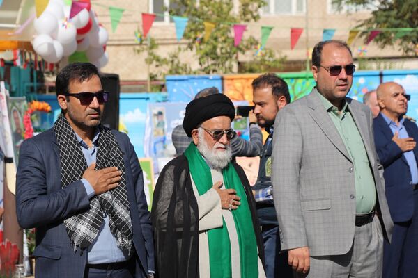 آیین بازگشایی مدارس در دبستان شاهد خیر سجادی 