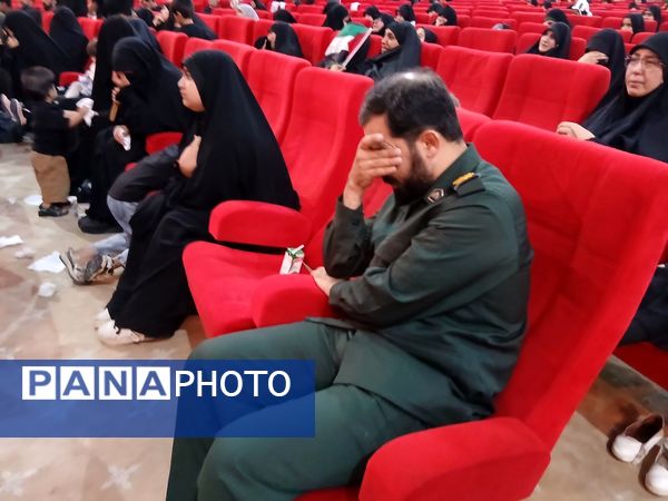 گرامیداشت شهدای اقتدار جنگ ۱۲ روزه در تبادکان