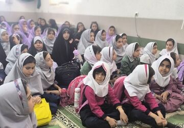 جشن ولادت حضرت معصومه(س) در مدرسه جهادی