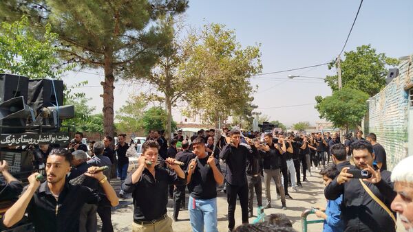 عاشورای حسینی در روستای فرخک
