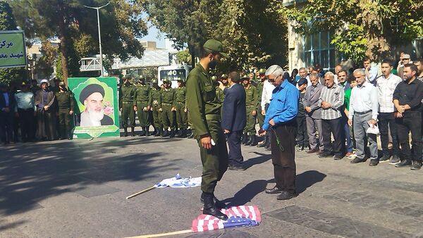 راهپیمایی بشارت نصر در نیشابور 