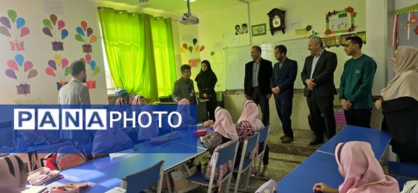 بازدید میدانی رئیس ستاد شاهد استان از دبستان شاهد شهدای دانش‌آموز کردکوی