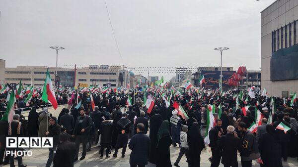  راهپیمایی روز جهانی قدس در مشهد مقدس 