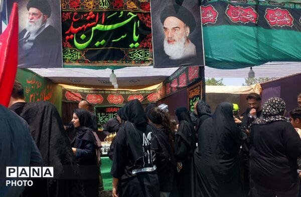 راهپیمایی جاماندگان اربعین تفت 