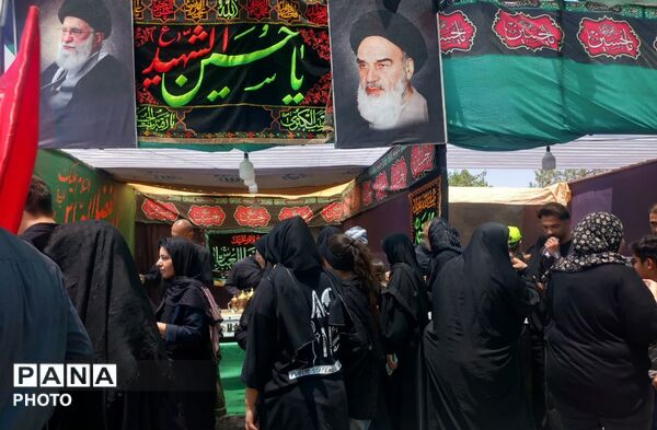 راهپیمایی جاماندگان اربعین تفت 