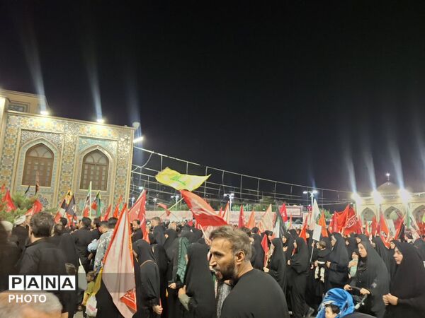 عزاداری سالروز شهادت امام رئوف در مشهدالرضا(ع)