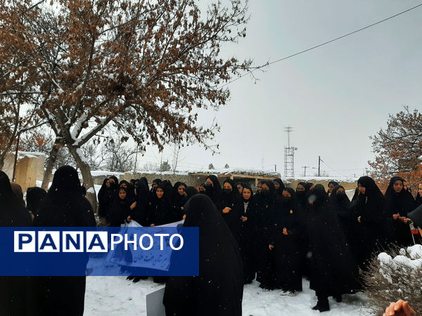 تجلی حضور مردم ولایتمدار شهر غلامان در راهپیمایی ۲۲ بهمن