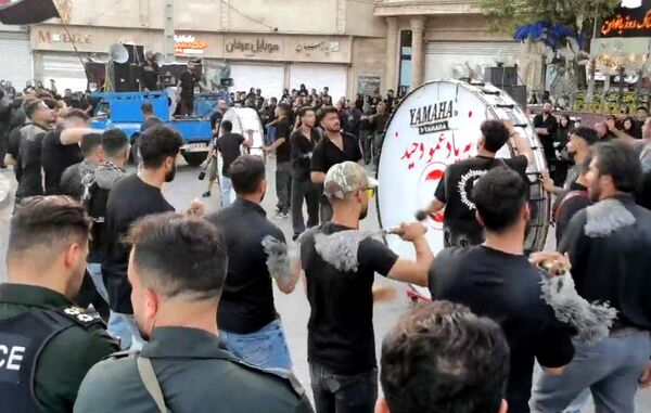 مراسم تاسوعا حسینی در شهرستان فیروزکوه