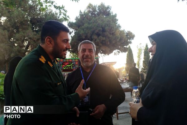 دانشگاه آزاد شهرقدس؛ مأمن زائران اردبیلی در مسیر وداع با رهبر شهید