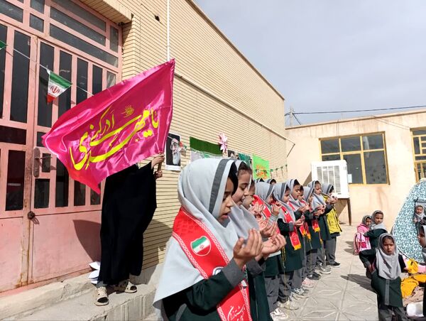 جشن نیمه شعبان در دبستان خدیجه کبری ابرکوه