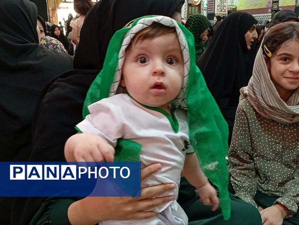 آیین شیرخوارگان حسینی در نخستین روز محرم در مساجد  نیشابور و شهر بار