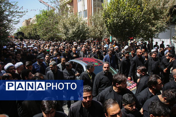مراسم عزاداری سالروز شهادت امام حسن عسگری(ع) در قم