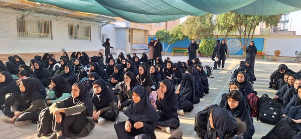 پاسداشت آیین کهن مهرگان در دبیرستان فرزانگان دوره اول