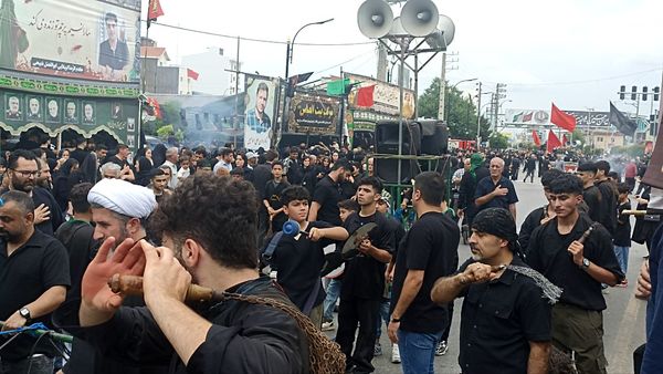 عزاداری تاسوعای حسینی در محمودآباد 