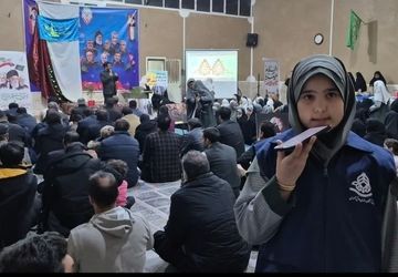 برنامه «پدران قهرمان، چراغ راه ما» در مهریز برگزار شد